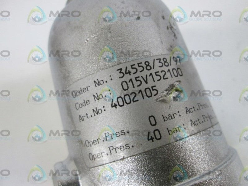GRANZOW VALVE 4002105 *NEW NO BOX*