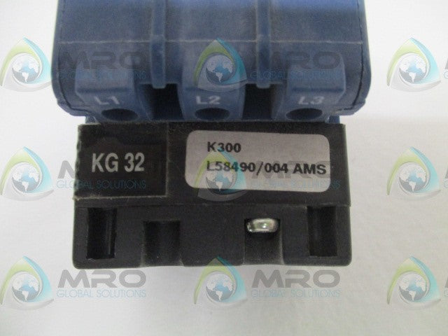 KRAUS & NAIMER KG32 K300 L58490/004 AMS LOAD SWITCH *USED*