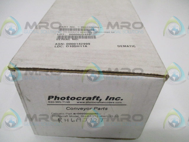PHOTOCRAFT, INC. RH-6AJ/12 MW1-Y1-10 ENCODER CABLE *NEW IN BOX*