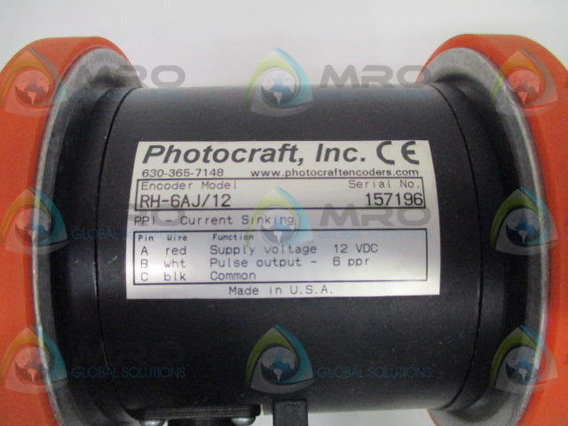 PHOTOCRAFT, INC. RH-6AJ/12 MW1-Y1-10 ENCODER CABLE *NEW IN BOX*
