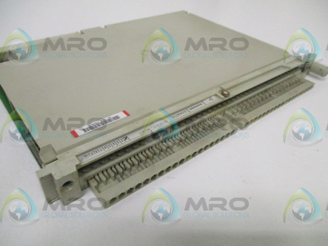 SIEMEMS 6ES5420-4UA11  INPUT MODULE (REPAIRED) *USED*