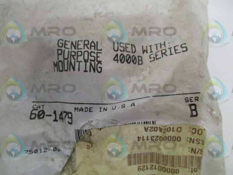 ALLEN BRADLEY 60-1479 SER. B BRACKET (MISSING ACCESSORY) * NEW IN FACTORY BAG *