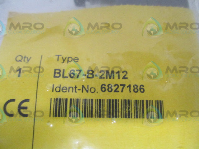 TURCK BL67-B-2M12 BASE MODULE *NEW IN FACTORY BAG*