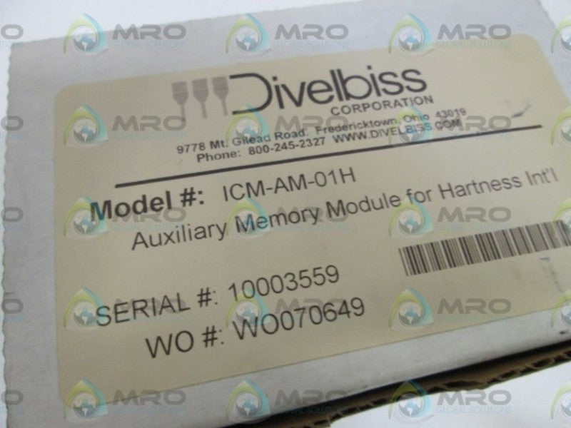 DIVELBISS AUXILIARY MEMORY MODULE ICM-AM-01H  NSMP