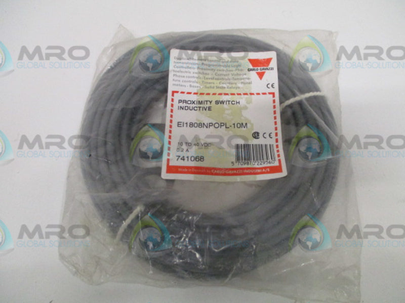 CARLO GAVAZZI EI1808NPOPL-10M IND. PROXIMITY SWITCH * NEW IN FACTORY BAG *