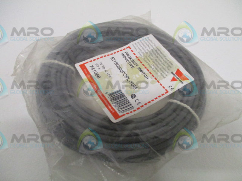 CARLO GAVAZZI EI1808NPOPL-10M IND. PROXIMITY SWITCH * NEW IN FACTORY BAG *