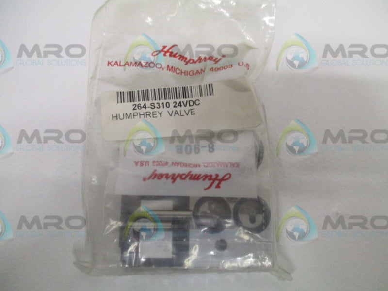 HUMPHREY S31024VDC VALEVE 24VDC *NEW IN FACTORY BAG*