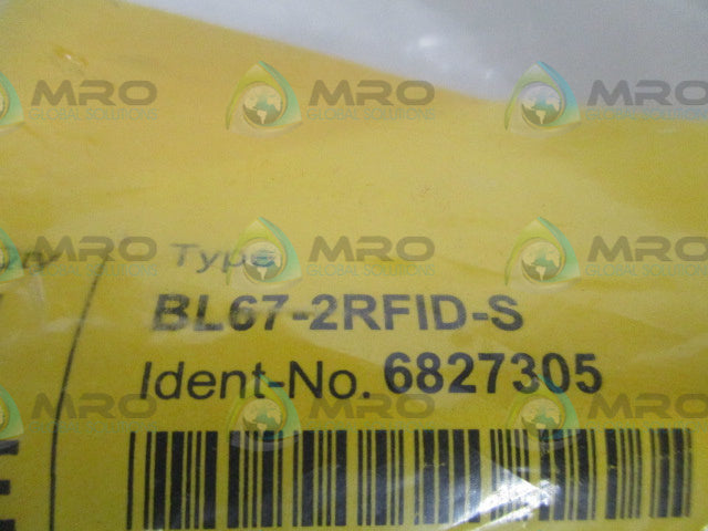 TURCK BL67-2RFID-S RFID MODULE *NEW IN FACTORY BAG*