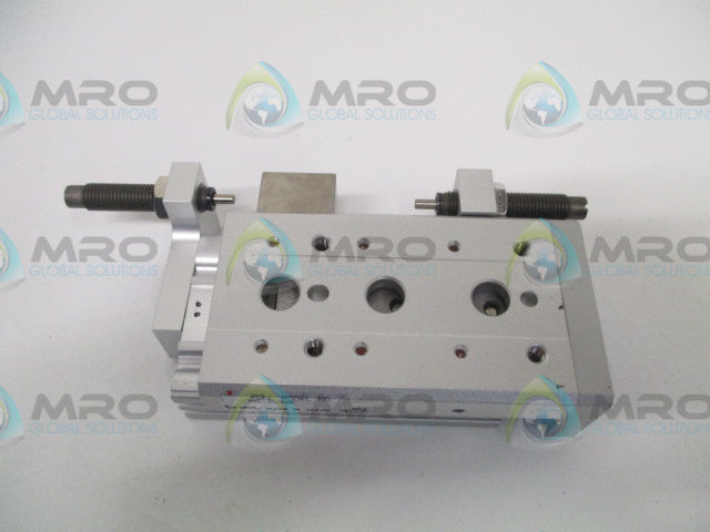 SMC MXS12L-40B SHOCK ABSORB CYLINDER SLIDE TABLE *NEW NO BOX*