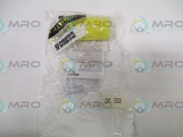 LEVITON 1533 CONNECTOR *NEW IN FACTORY BAG*