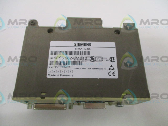 SIEMENS SIMATIC S5 6ES5262-8MB13 CLOSED LOOP CONTROLLER *USED*