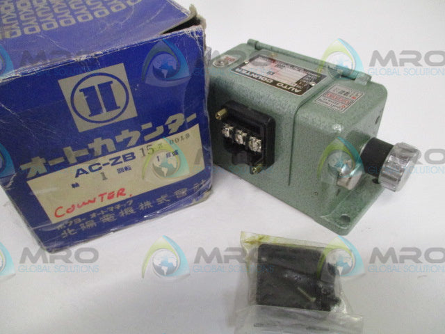 HOKUYO AC-ZB15Z-0013 AUTO COUNTER *NEW IN BOX*