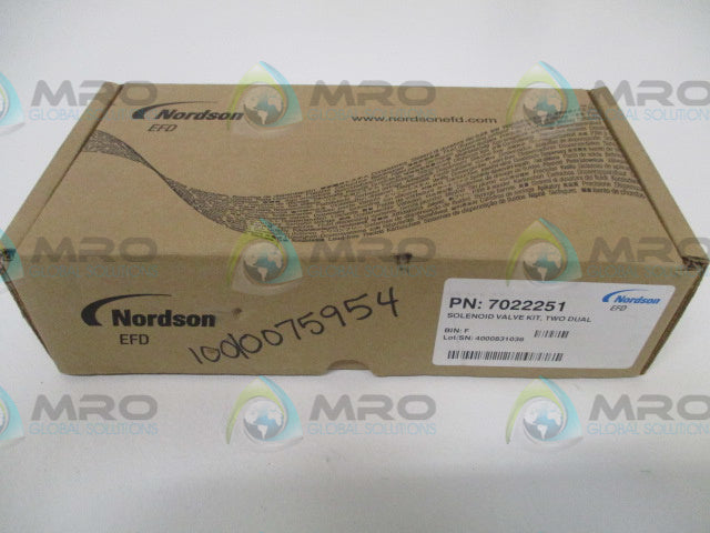 NORDSON EFD 7022251 SOLENOID VALVE KIT *NEW IN BOX*