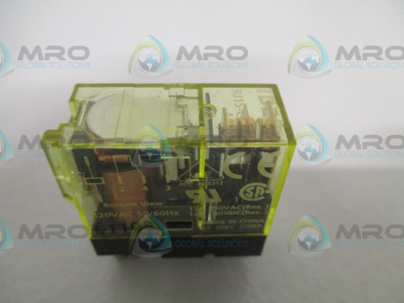 IDEC RJ1S-CL-A120 RELAY 120VAC *NEW NO BOX*