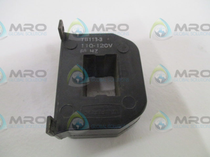 JOSLYN CLARK TB113-3 COIL 110-120V *USED*