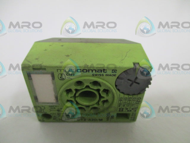MULTICOMAT CT2-A20/M TIMER BASE 0.2S-12MIN *USED*