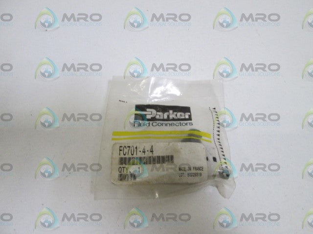 PARKER FLOW CONTROL VALVE FC701-4-4 *NEW IN FACTORY BAG*