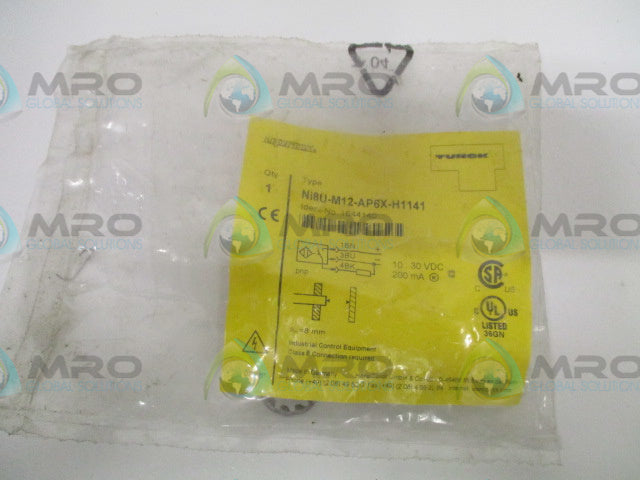 TURCK UPROX NI8U-M12-AP6X-H1141 PROXIMITY SENSOR *NEW IN FACTORY BAG*