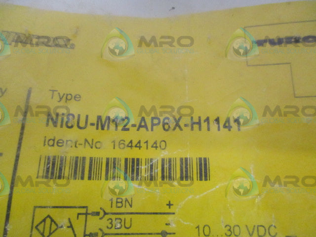 TURCK UPROX NI8U-M12-AP6X-H1141 PROXIMITY SENSOR *NEW IN FACTORY BAG*