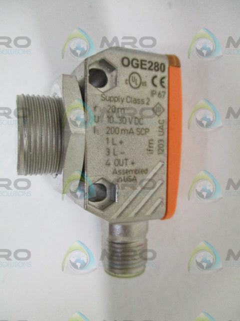 IFM EFECTOR OGE280 THROUGH BEAM SENSOR *NEW NO BOX*