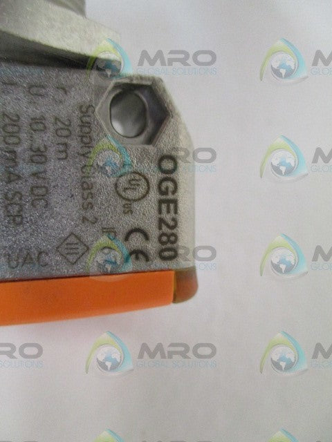 IFM EFECTOR OGE280 THROUGH BEAM SENSOR *NEW NO BOX*
