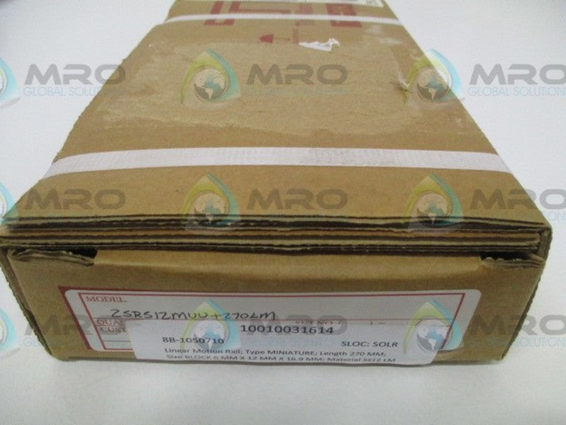 THK 2SRS12MUU+270LM LINEAR MOTION RAIL *FACTORY SEALED*