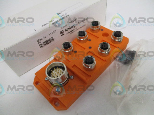 LUMBERG ASBS 6/LED 5-4 ACTUATOR SENSOR BOX *NEW IN BOX*