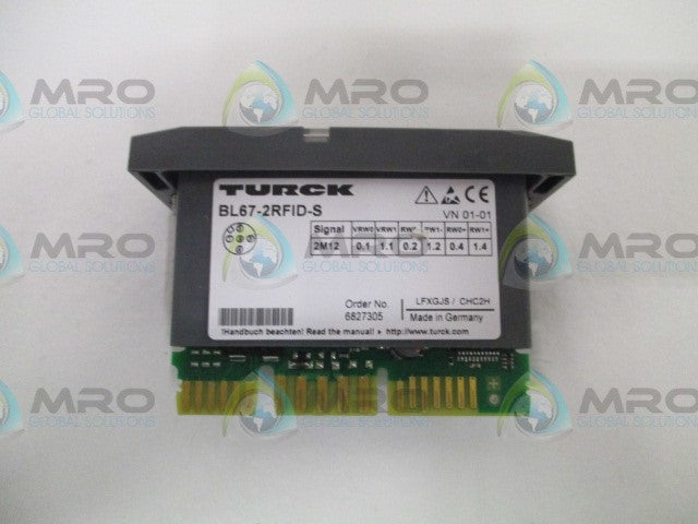 TURCK BL67-2RFID-S EXTENSION MODULE *USED*