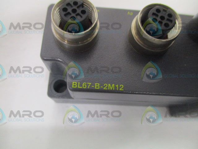 TURCK BL67-B-2M12 BASE MODULE *NEW NO BOX*