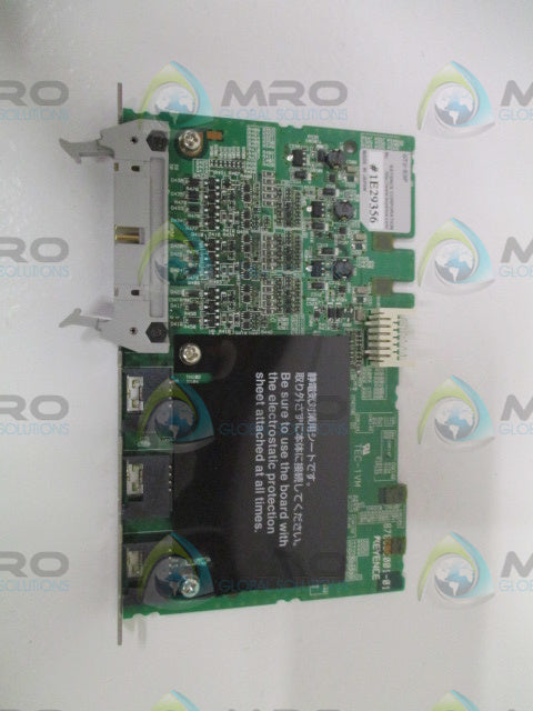 KEYENCE GT2-E3P EXTENSION BOARD *USED*