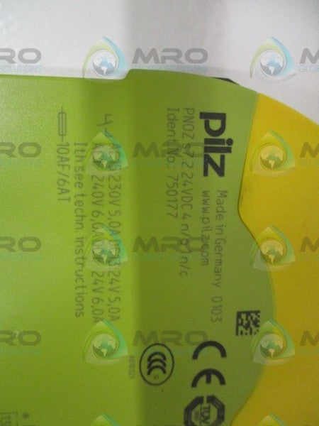 PILZ PNOZs7.224VDC4n/o1n/c SAFETY RELAY 24VDC *NEW NO BOX*