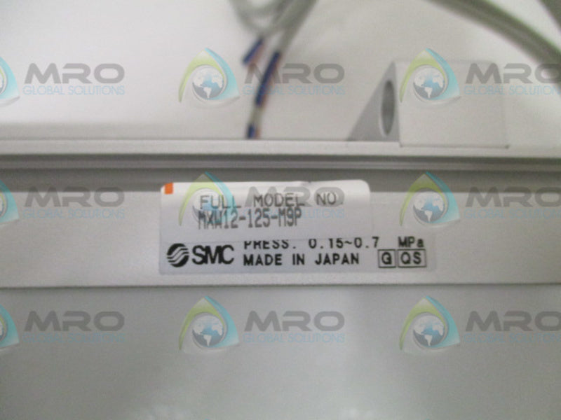 SMC MXW12-125-M9P LONG STROKE CYLINDER SLIDE TABLE *NEW NO BOX*