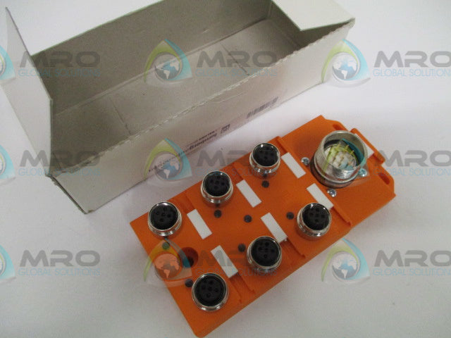 LUMBERG ASBS6/LED5-4 ACTUATOR SENSOR BOX (MISSING ACCESSORIES) *NEW IN BOX*