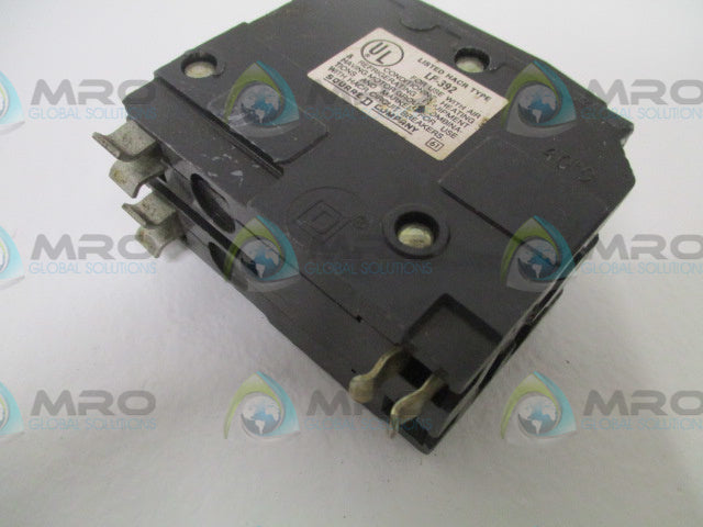 SQUARE D QO225 CIRCUIT BREAKER 25A *USED*