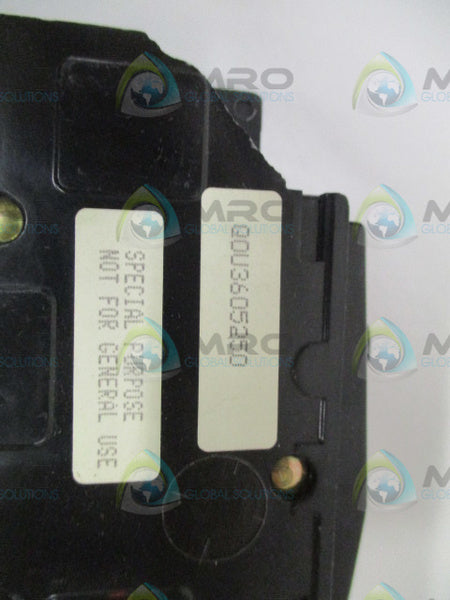 SQUARE D QOU3605250 CIRCUIT BREAKER 60A (AS PICTURED) *NEW NO BOX*