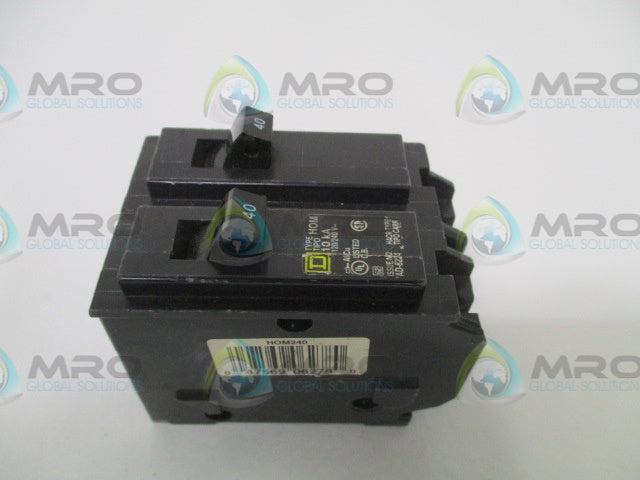 SQUARE D HOM240 CIRCUIT BREAKER 40A *NEW NO BOX*