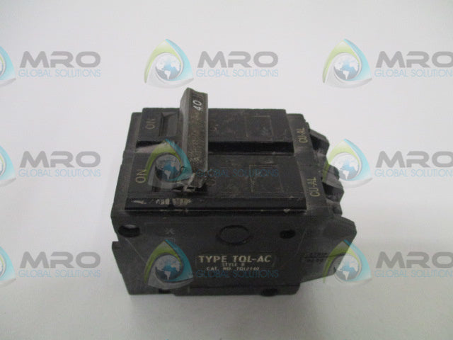 GENERAL ELECTRIC TQL2140 CIRCUIT BREAKER 40A *USED*