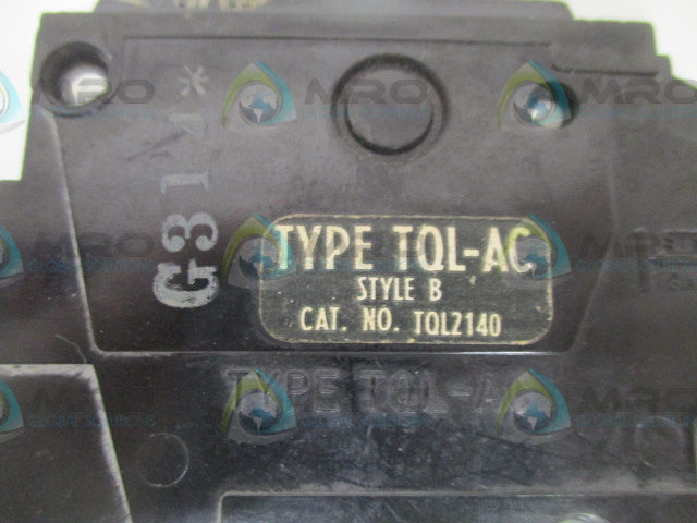 GENERAL ELECTRIC TQL2140 CIRCUIT BREAKER 40A *USED*