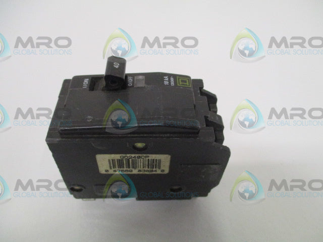 SQUARE D QO240CP CIRCUIT BREAKER 40A *NEW NO BOX*