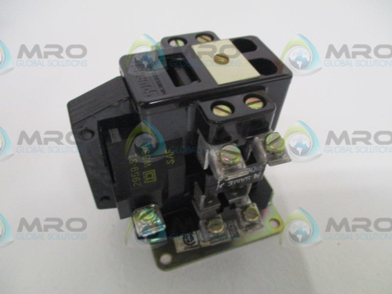 SQUARE D 8501-D022 RELAY 120/110V *NEW NO BOX*