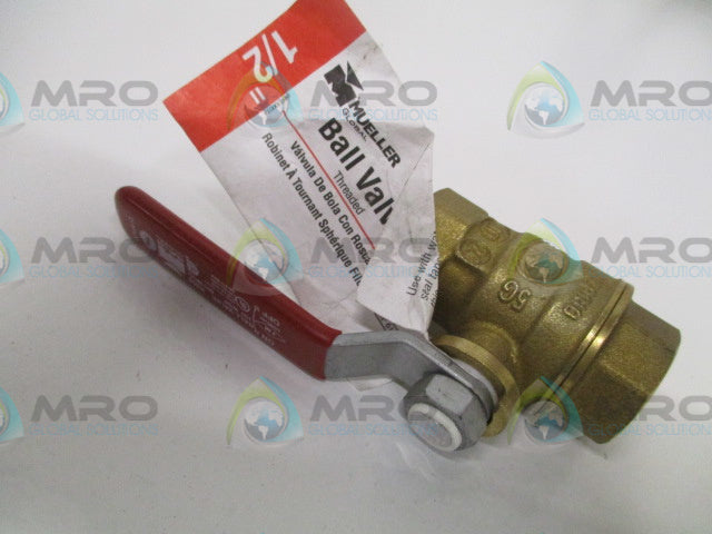 MULLER 107-403 BALL VALVE 1/2" *NEW NO BOX*