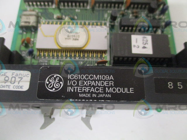 GENERAL ELECTRIC IC610CCM109A I/O EXPANDER INTERFACE MODULE *USED*