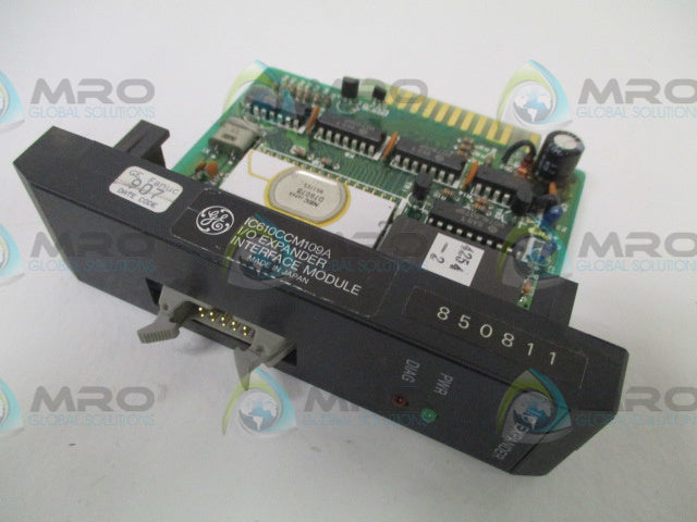 GENERAL ELECTRIC IC610CCM109A I/O EXPANDER INTERFACE MODULE *USED*