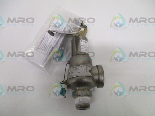 KUNKLE VALVE 917BDDE03BLE PRESSURE RELIEF VALVE 3/4" (REPAIRED) *USED*