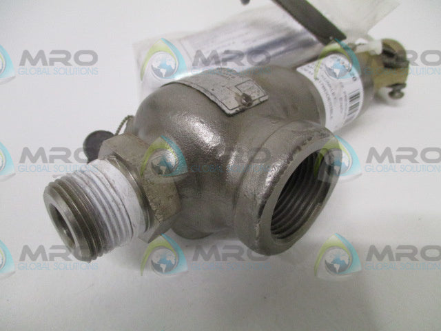 KUNKLE VALVE 917BDDE03BLE PRESSURE RELIEF VALVE 3/4" (REPAIRED) *USED*