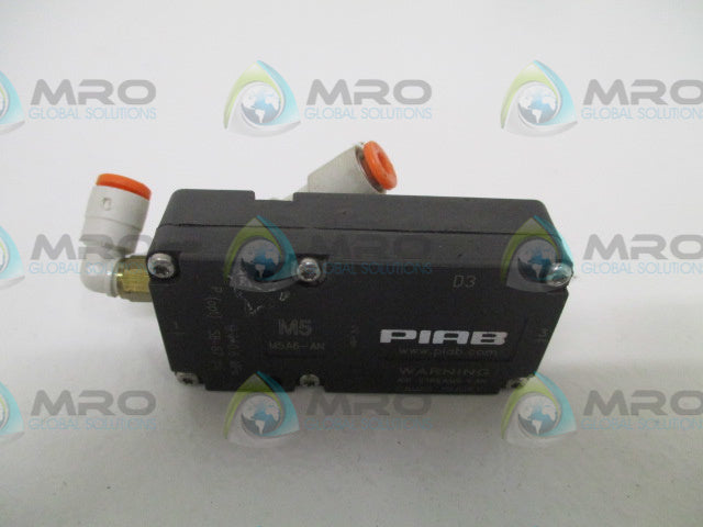 PIAB M5A6-AN MINI VACUUM PUMP *USED*