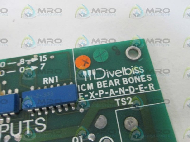 DIVELBISS CONTROL CARD ICM-IO-22  UNMP