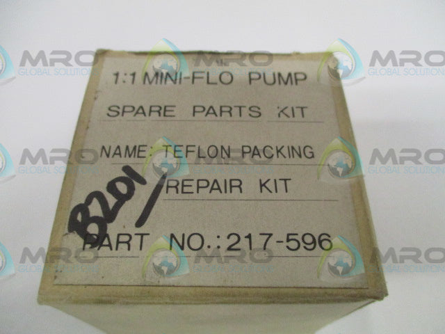 GRACO 217-596 1:1 MINI-FLO PUMP REPAIR KIT *NEW IN BOX *