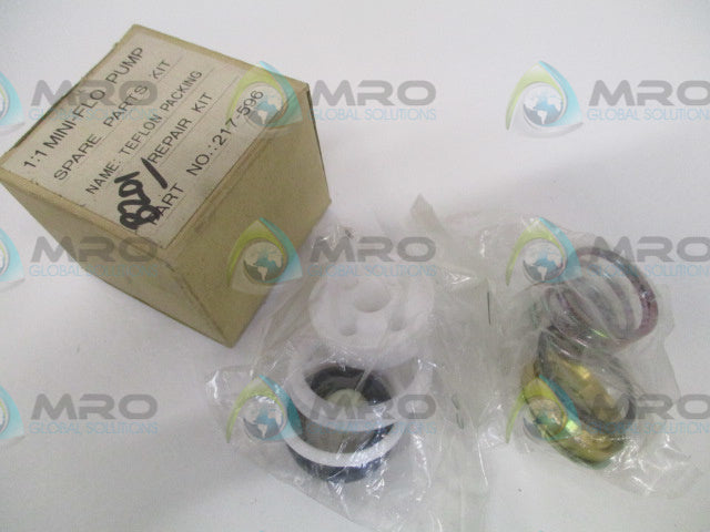 GRACO 217-596 1:1 MINI-FLO PUMP REPAIR KIT *NEW IN BOX *