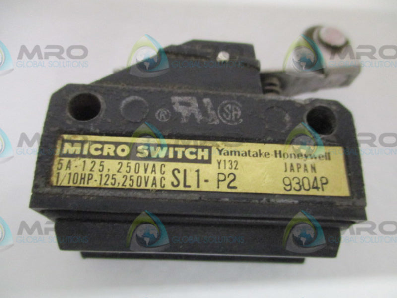 MICRO SWITCH SL1-P2 LIMIT SWITCH *USED*